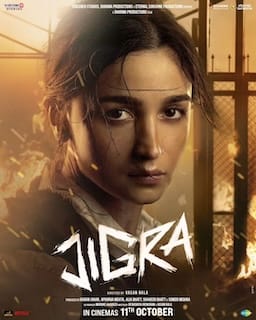Jigra movie 2024 poster.