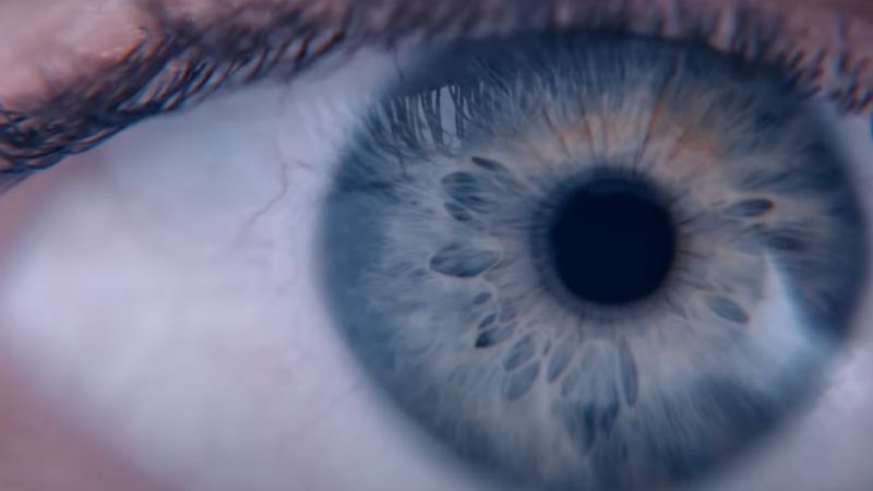 She goes out on stage to meet her fans. She still looks strange, creepy, and weird, with both versions' body parts, embedded together in this deformed blob thing, sticking out of the blue gown, but no one notices right away. The mostly naked young female performers notice this strange creature on stage. The audience eventually notice her deformities, but stare in shock and horror, before many people in the audience start to scream and cry. It turns into a huge bloodbath on stage as others attack Elisasue as a creepy monster. She runs out into the street and falls all over the sidewalk. Her blob face crawls toward her star on the Walk of Fame, and she melts away into a bloodstain on her star, but still appearing to be finally happy as herself because now she is free.