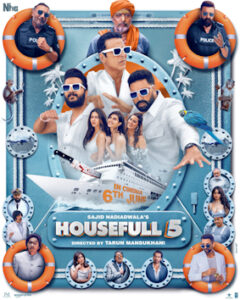 Housefull 5 Movie Review: It delivers a wild, confusing plot packed with over-the-top comedy. Despite its complexity, the film forces laughs through sheer chaos and energy.